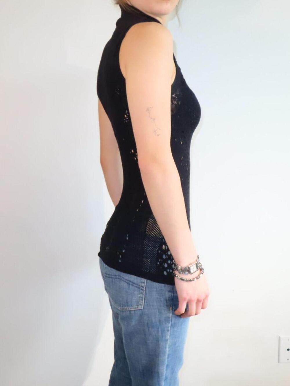 Cache Women's Black Bodysuit - Picture 4 of 5